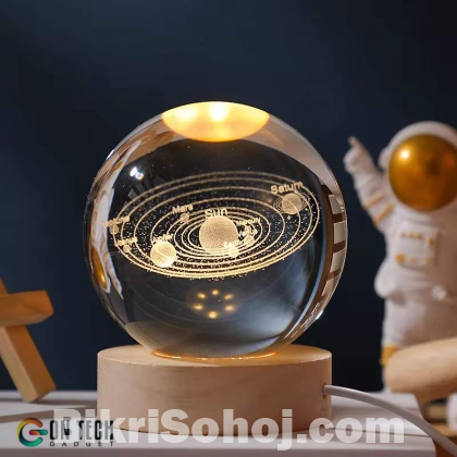 3D Color Changing LED crystal Ball